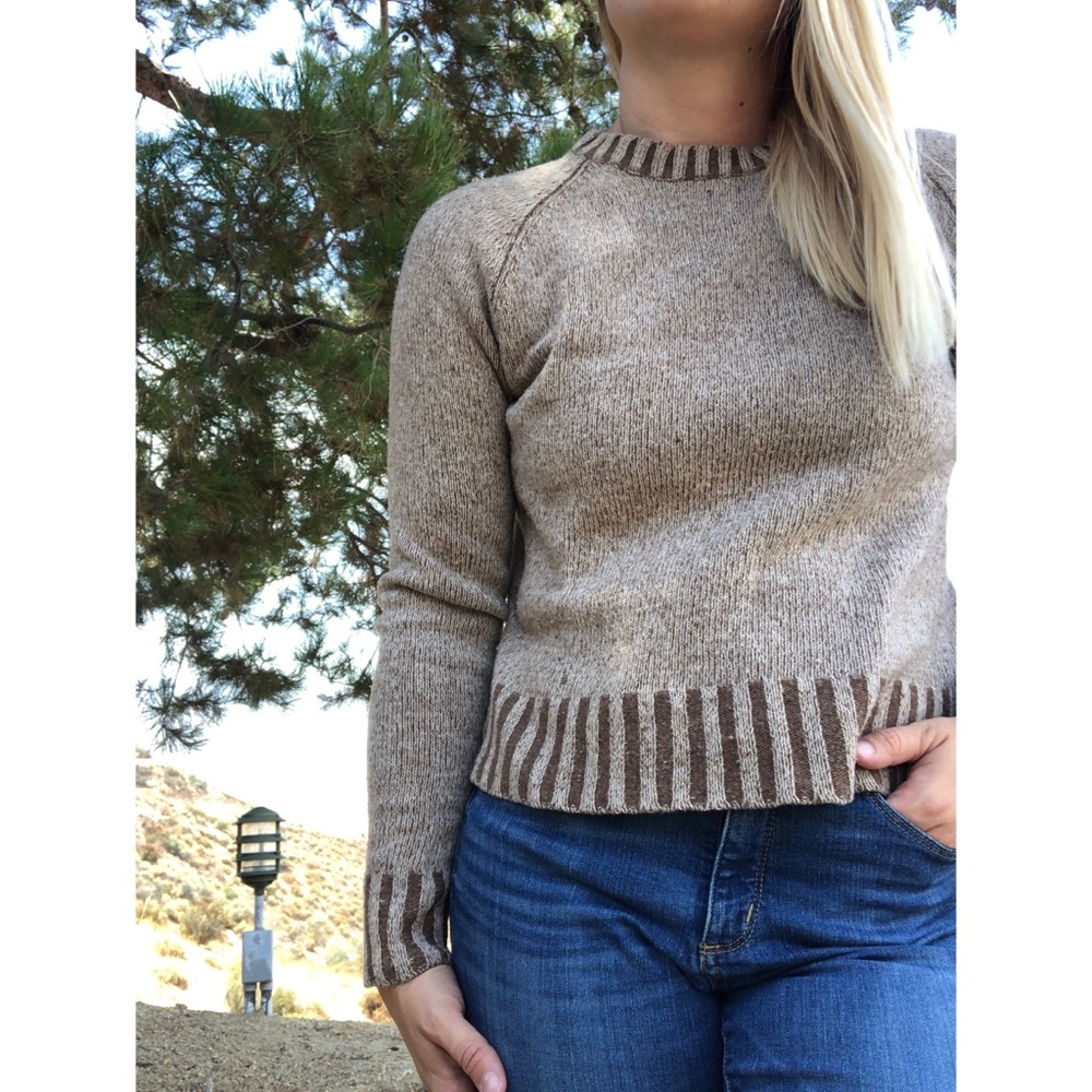 Banana Republic Merino Wool Cropped Sweater